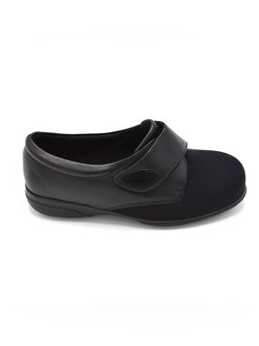 Cosyfeet Karena - Ladies Wide Fit Velcro Close Shoe Sz 9